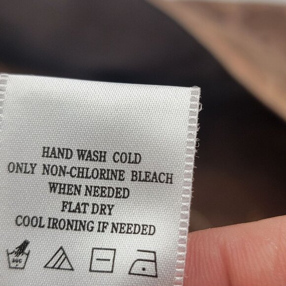 Brown Embroidered Paisley Zip-Up Jacket With High Collar & Back Buttoned details - Picture 15 of 15